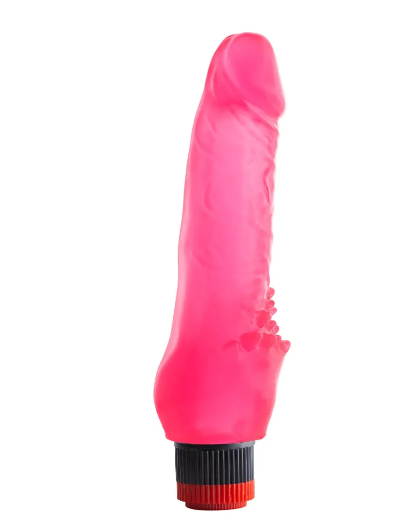вибратор гелевый розовый 220900ru в Новом Уренгое