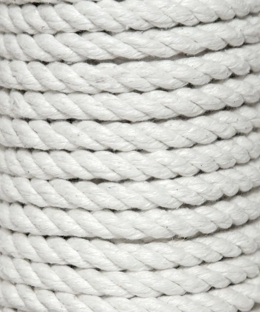 хлопковая веревка для шибари pinkrabbit белая, 10 м в Новом Уренгое