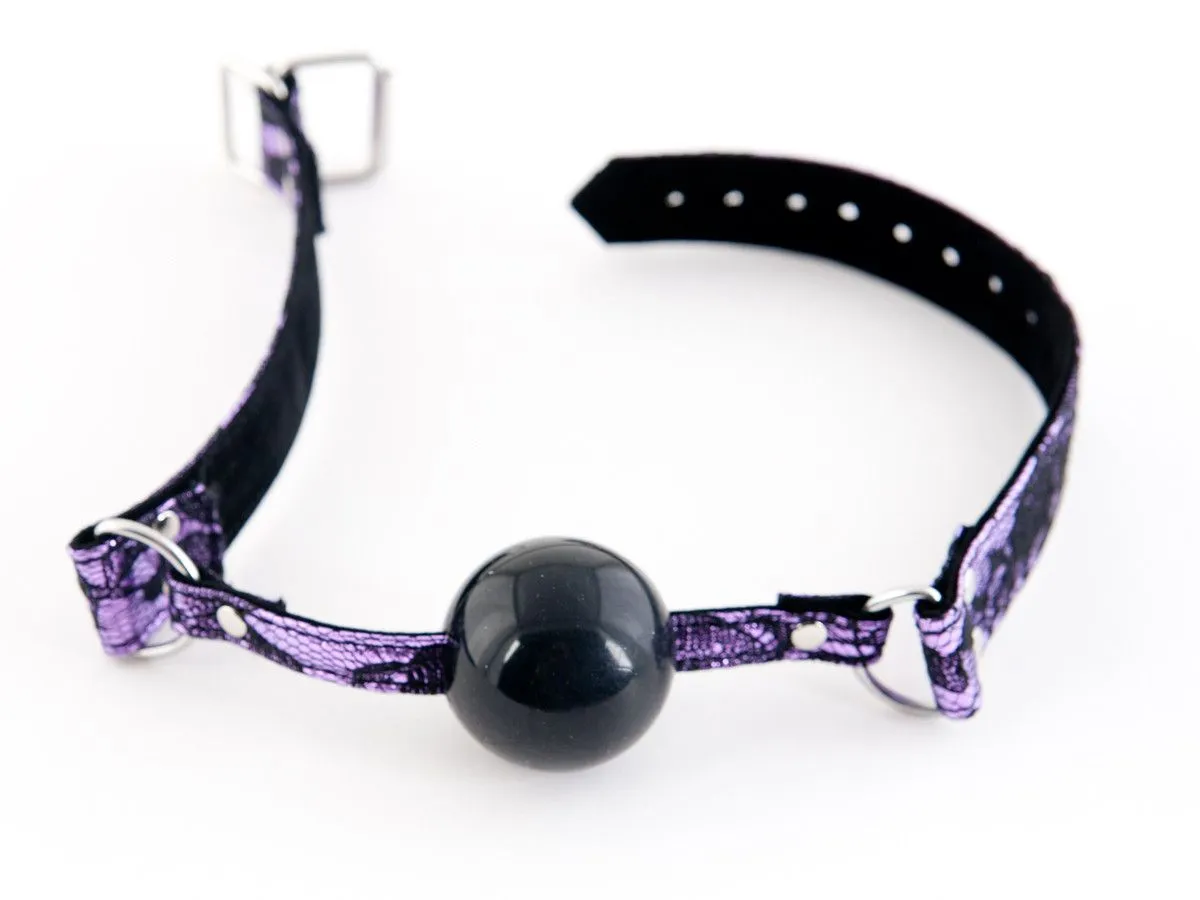 кляп toyfa marcus на кружевном ремешке, силикон, розовый, 62 см в Новом Уренгое