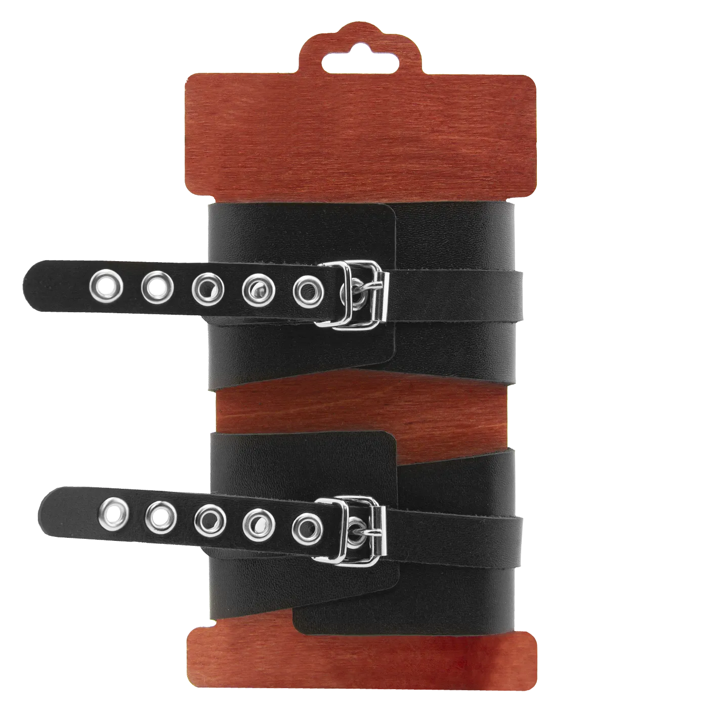 оковы pinkrabbit из черной кожи с красным декором в Новом Уренгое