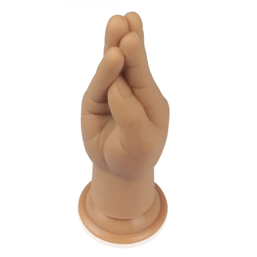 рука для фистинга lovetoy lovetoy silicone nature hand, телесная в Новом Уренгое