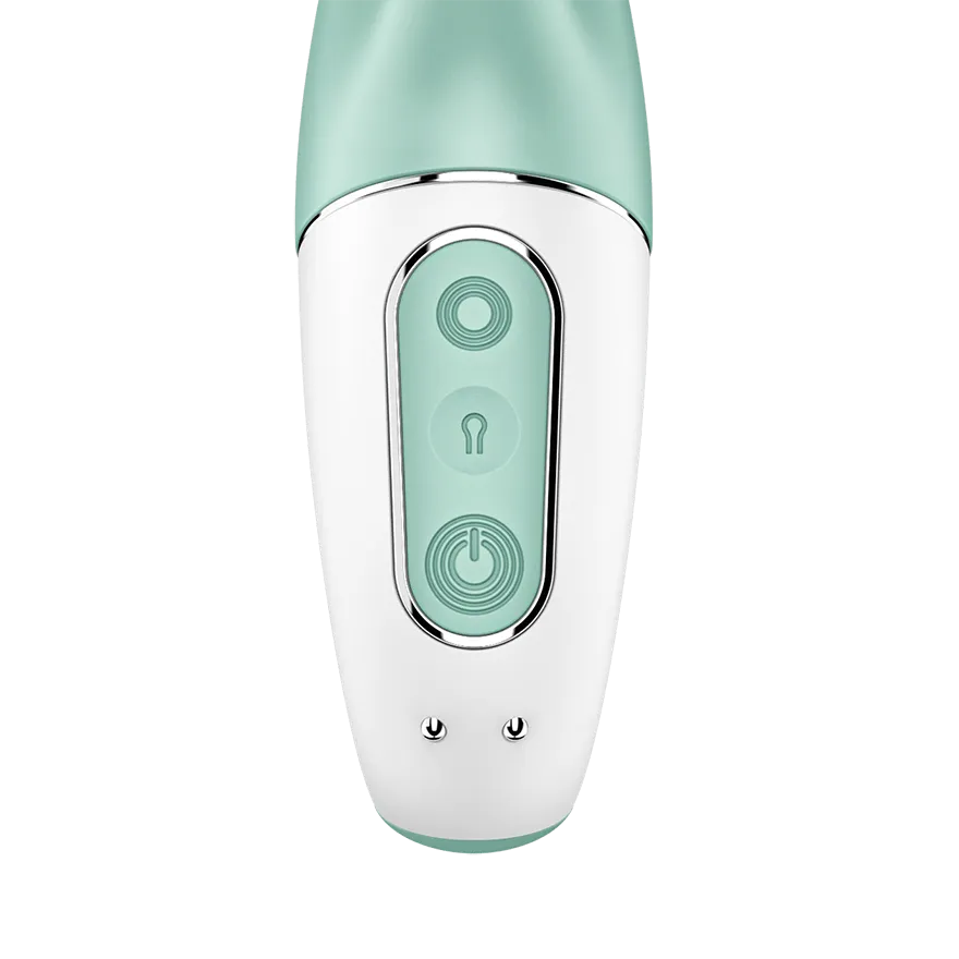вибратор с функцией расширения satisfyer air pump bunny 5+ mint 038537sa в Новом Уренгое
