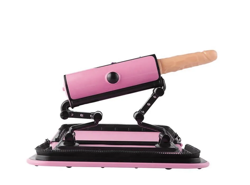 секс-машина в сумке pinkrabbit 310-x5, розовая в Новом Уренгое