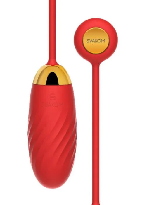 виброяйцо на дистанционном управлении svakom ella neo, красное в Новом Уренгое