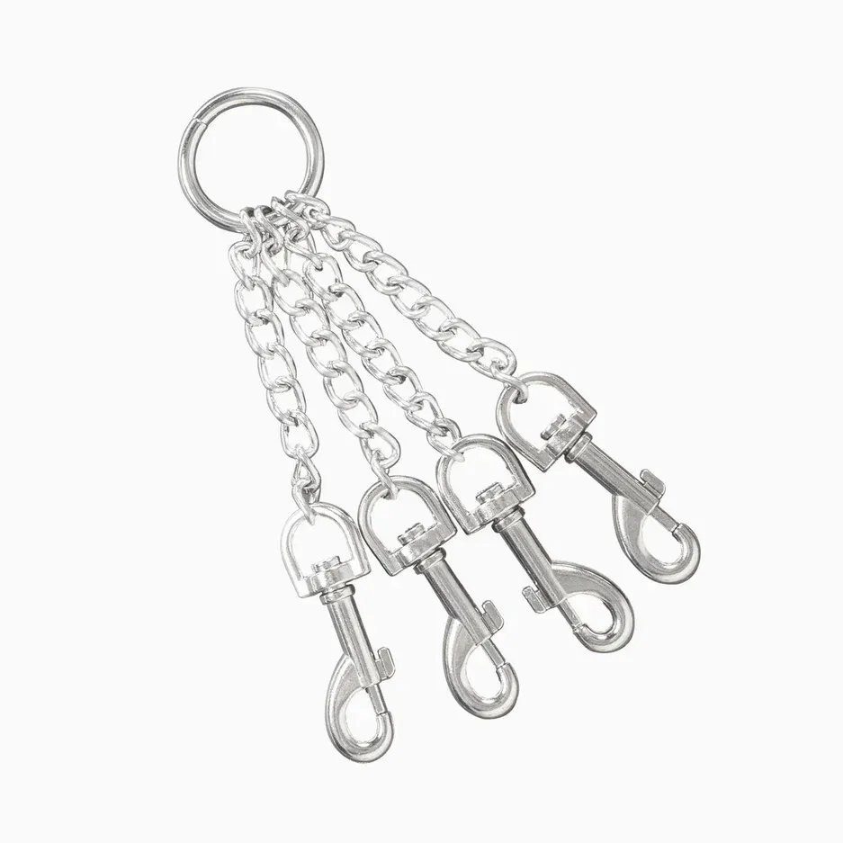 крест из цепи, с карабинами, 25 см в Новом Уренгое