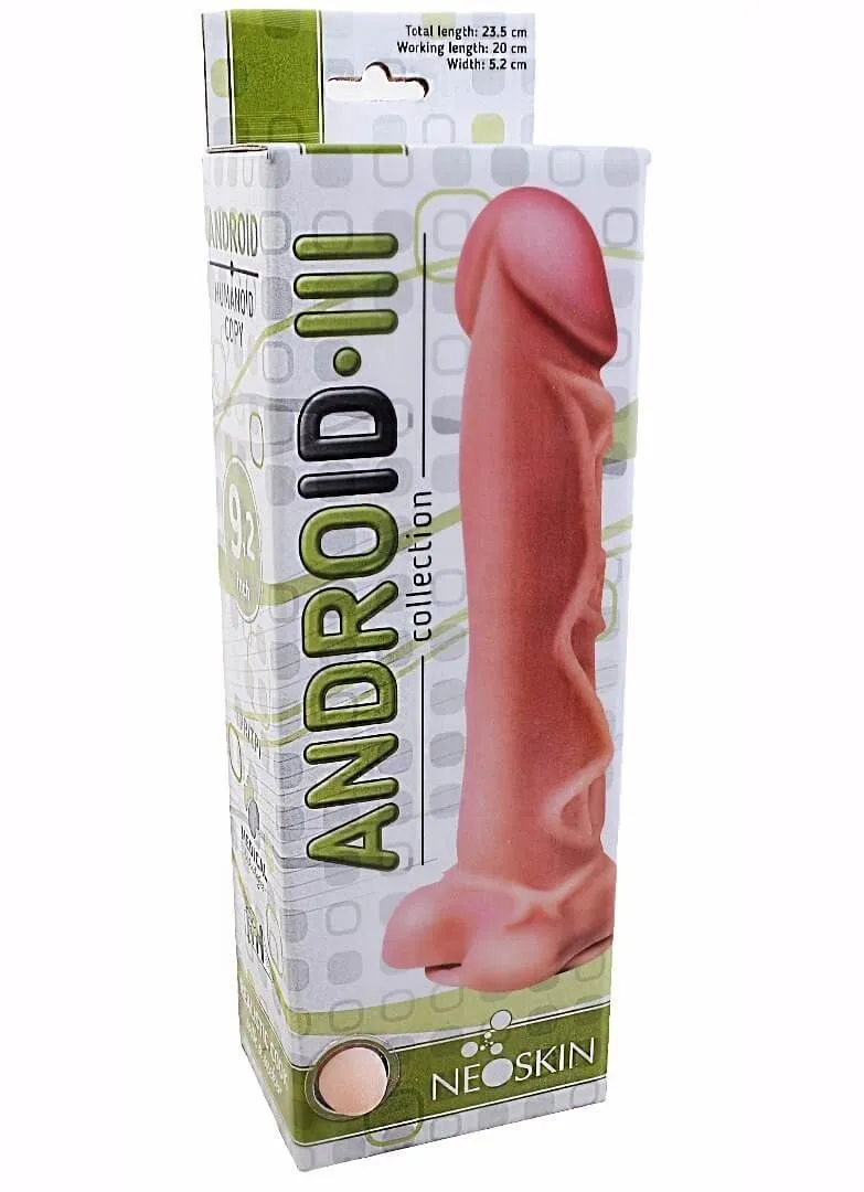 фаллоимитатор на присоске lovetoy android long, телесный в Новом Уренгое