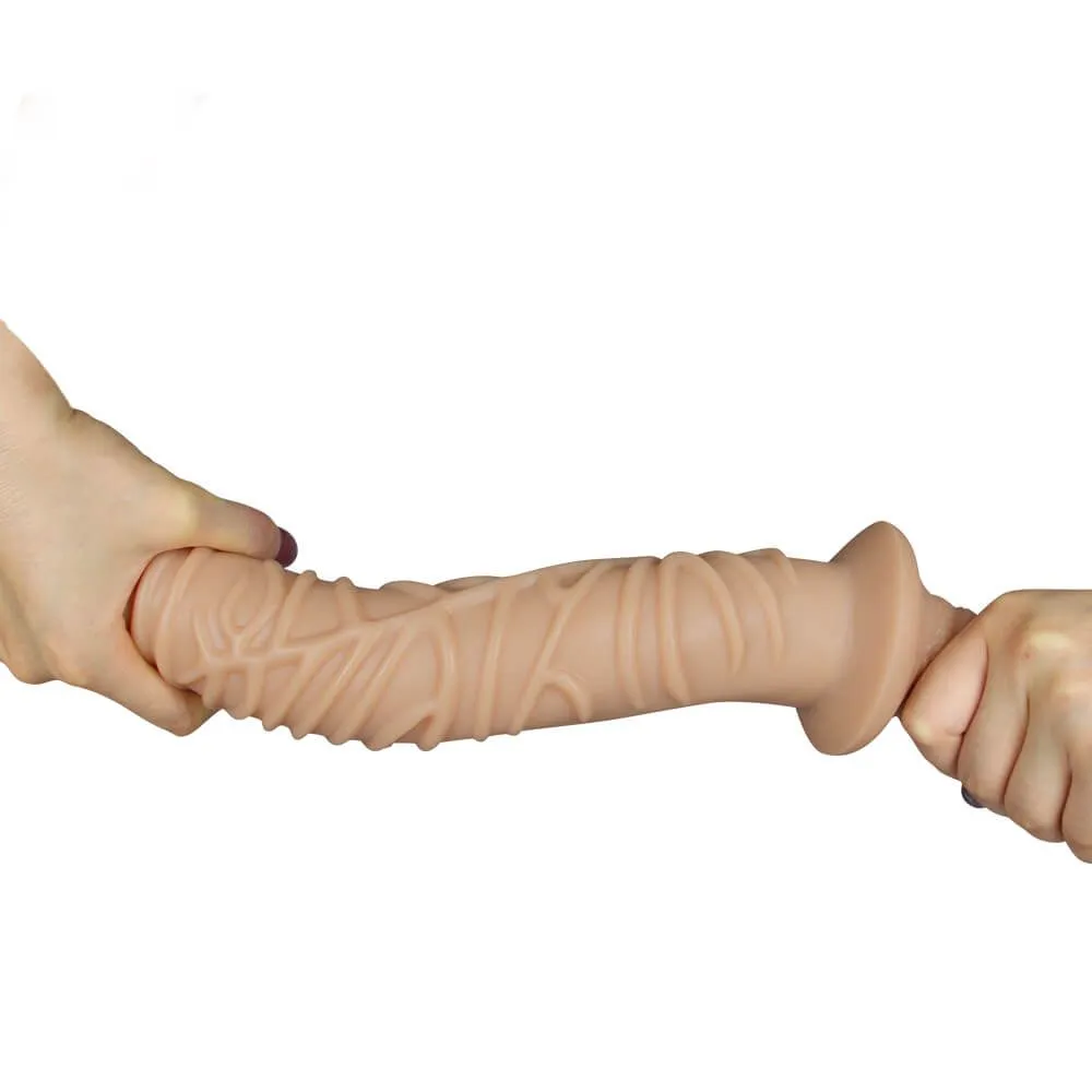 фаллоимитатор двойной lovetoy дамоклов меч, телесный в Новом Уренгое