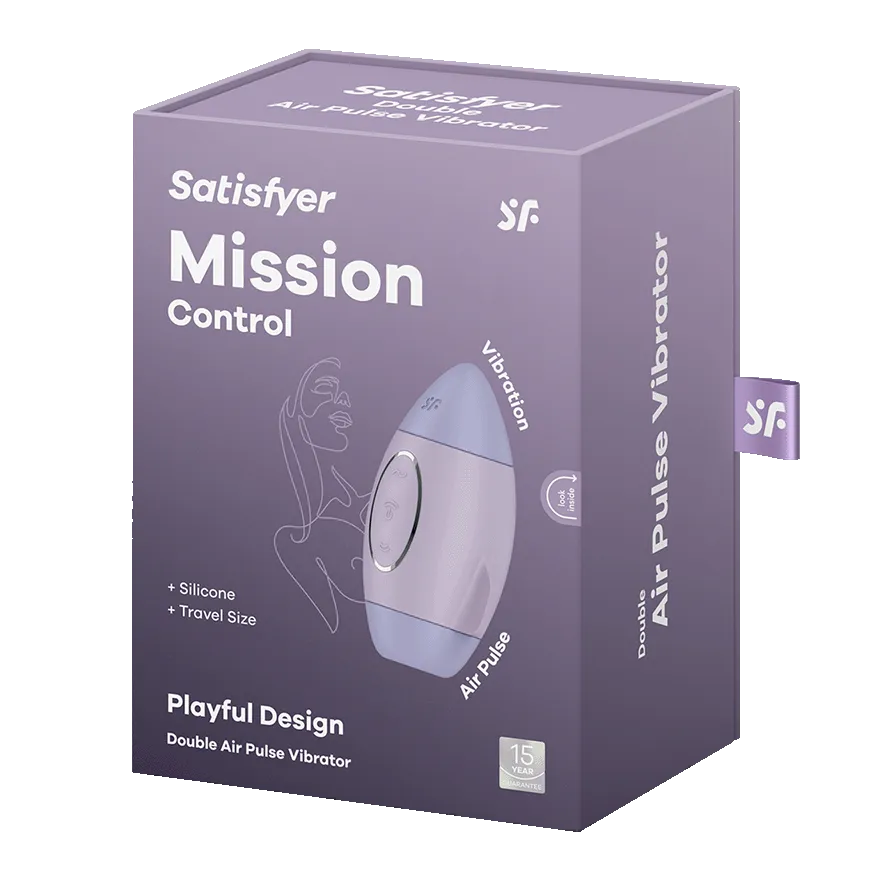 Вакуумный массажер Satisfyer Mission Control violet 06088SA