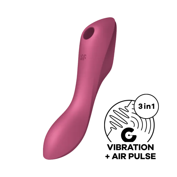 вакуумный массажер satisfyer curvy trinity 3 red 036526sa в Новом Уренгое