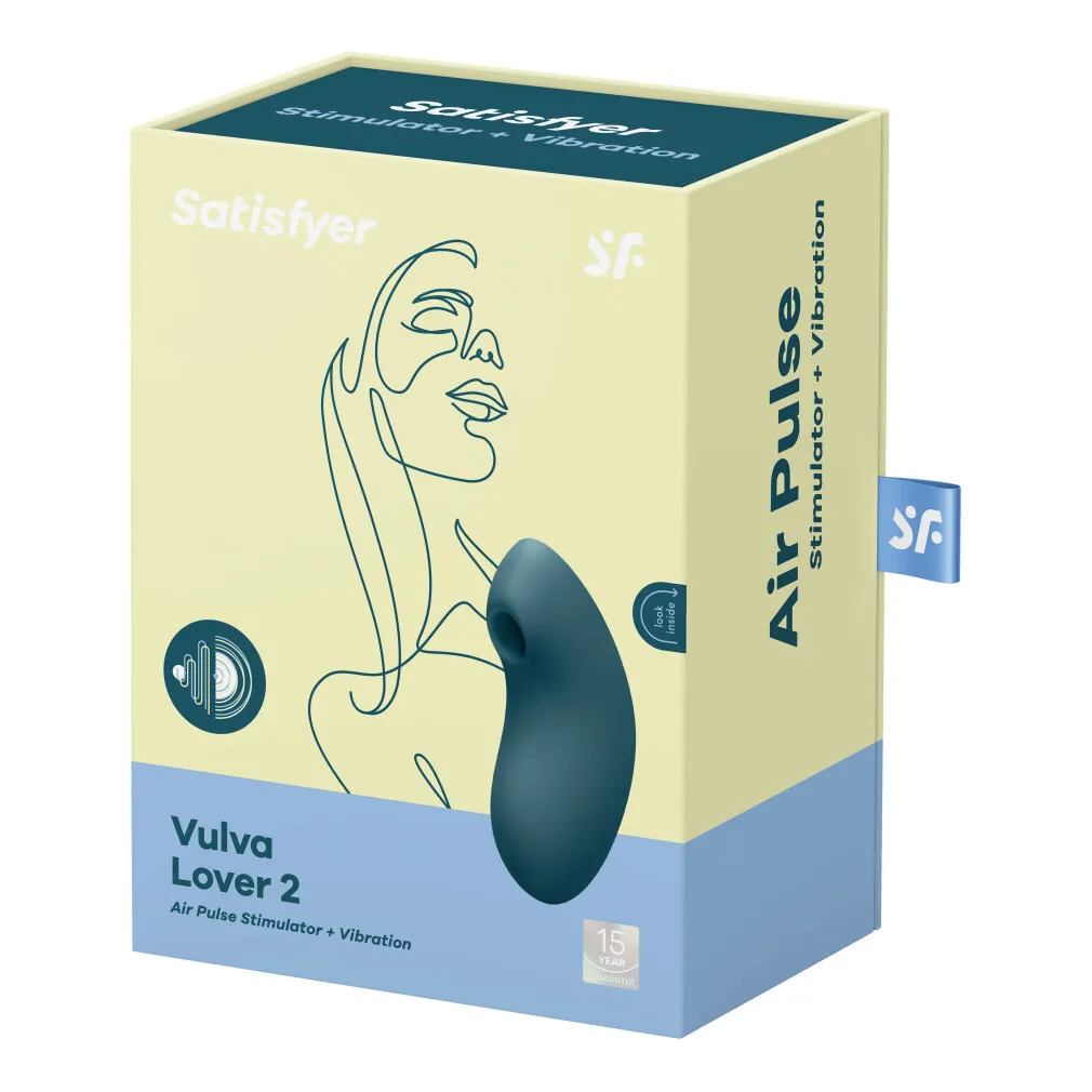 вакуумный массажер satisfyer vulva lover 2 blue 018621sa в Новом Уренгое