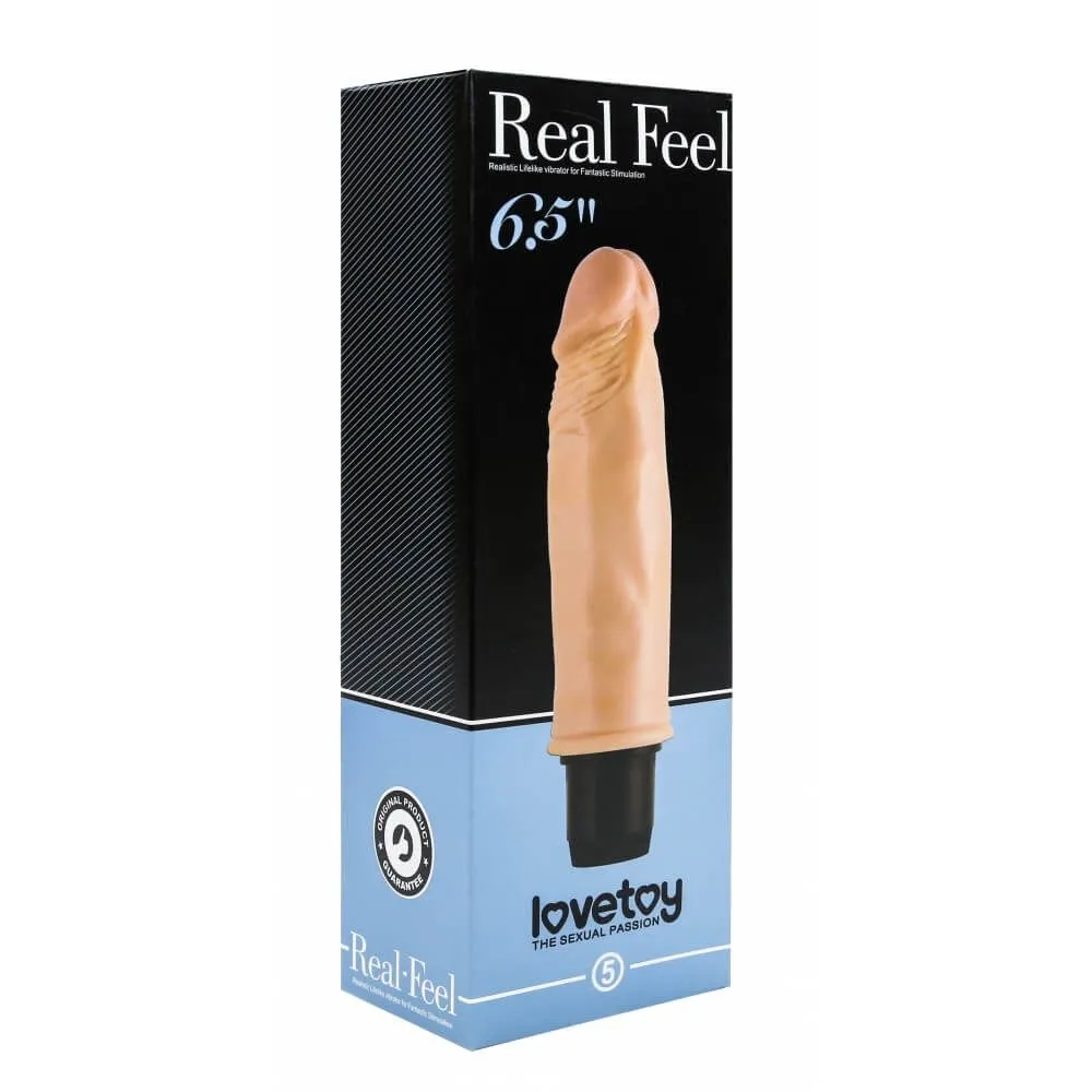 вибратор lovetoy real feel 6.5, телесный в Новом Уренгое