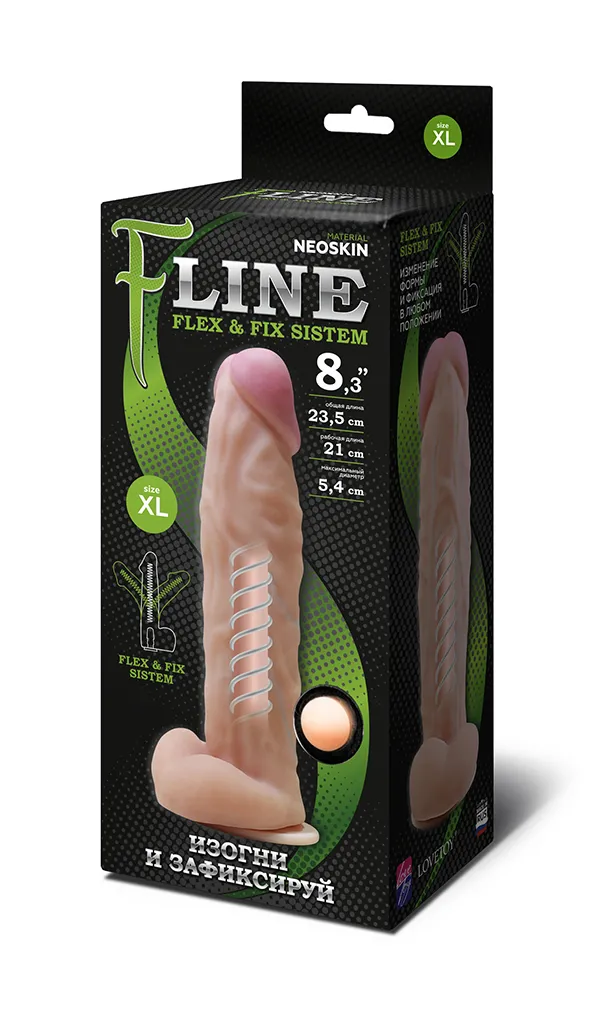 фаллоимитатор неоскин на присоске "f" line 585603ru в Новом Уренгое