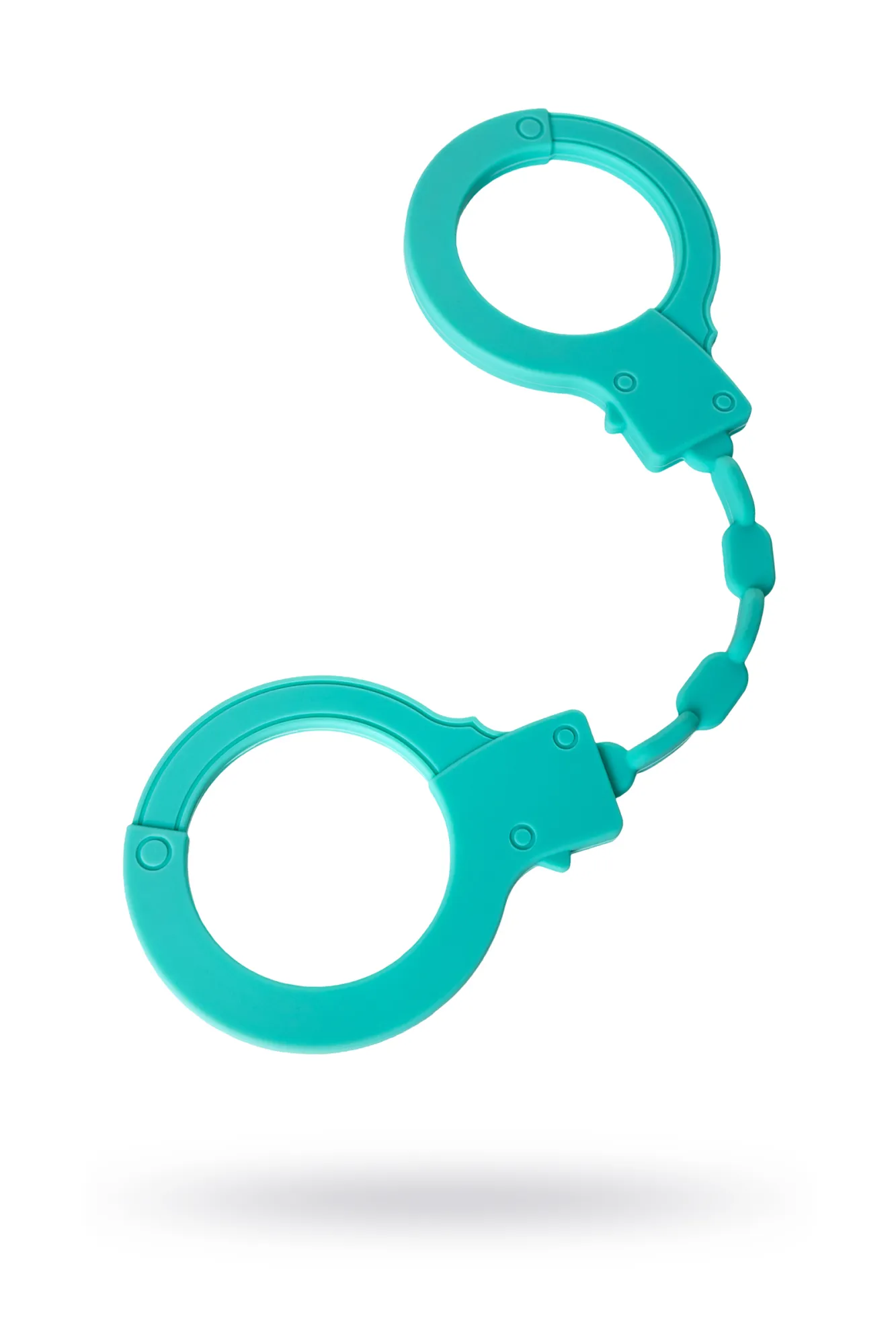 наручники штучки-дрючки, силикон, голубые, 33 см в Новом Уренгое