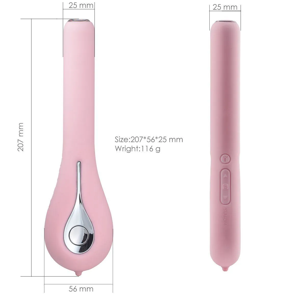 вибратор svakom siime eye с камерой, розовый в Новом Уренгое