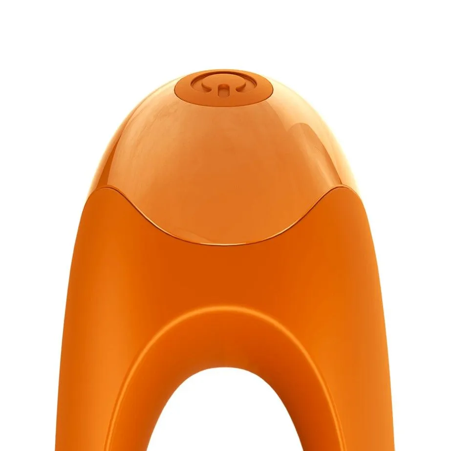 мини-вибратор на палец satisfyer candy cane, оранжевый в Новом Уренгое