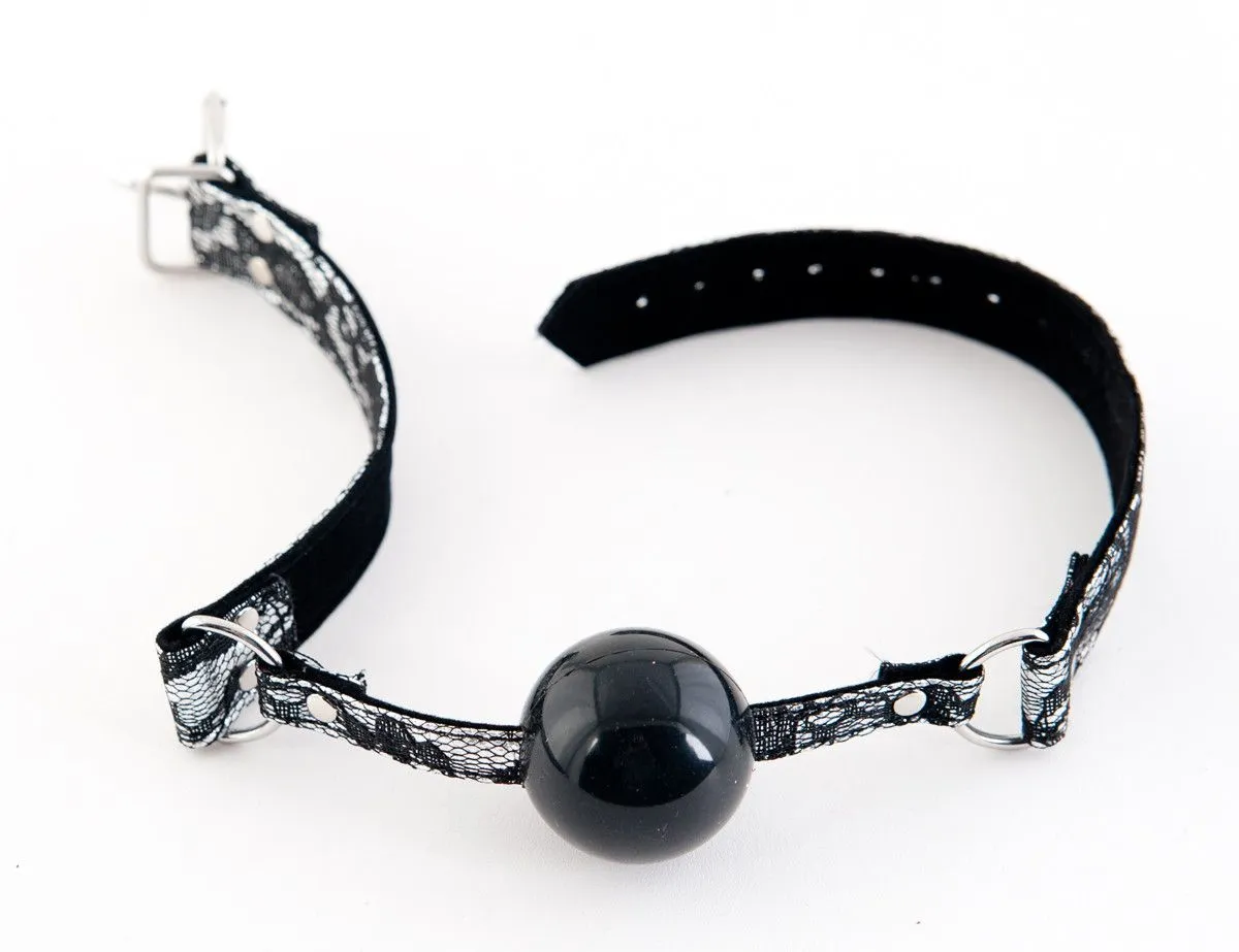 кляп силиконовый toyfa marcus на кружевном ремешке, серебряный, 60 см в Новом Уренгое