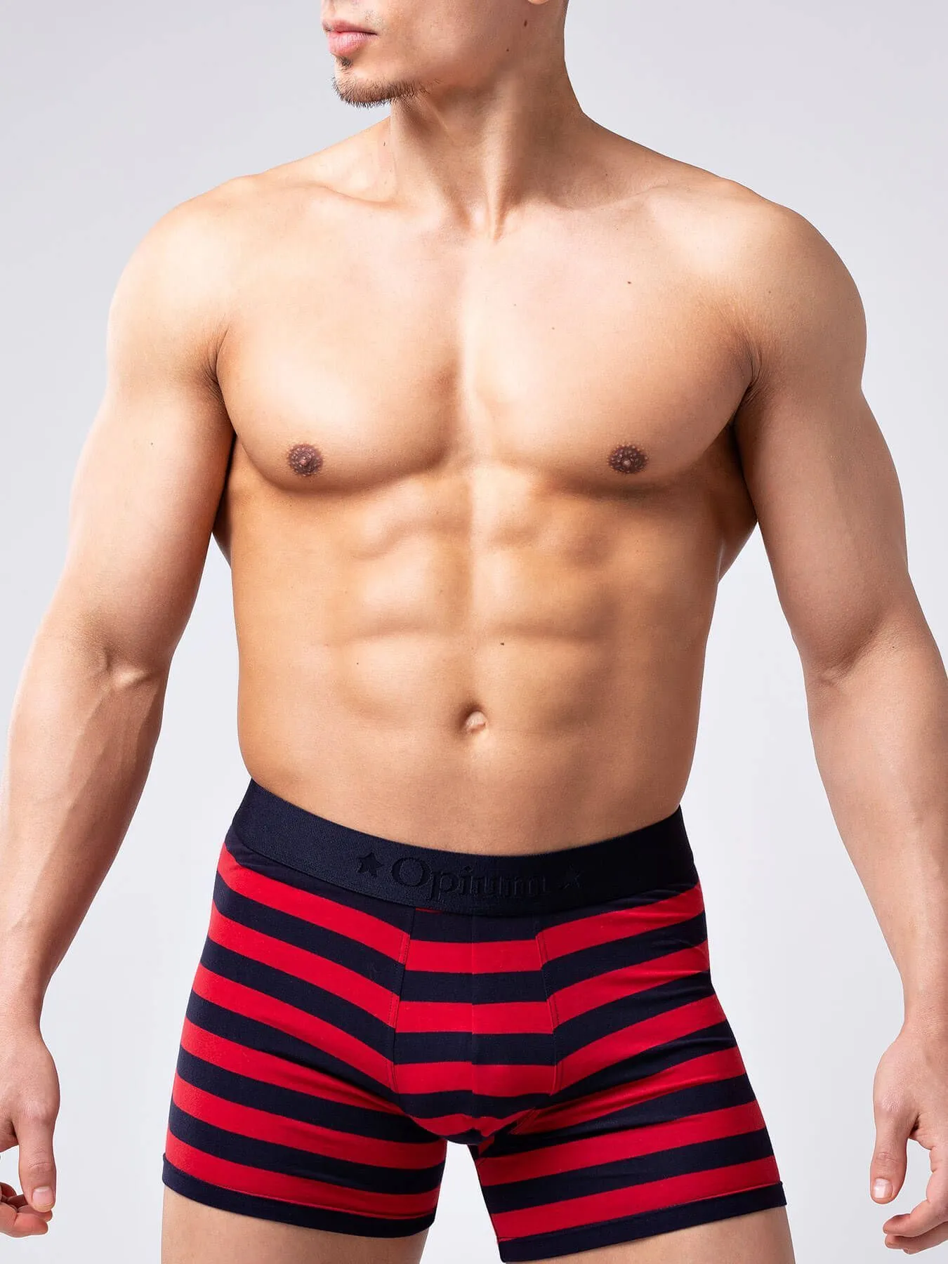 Эротическое трусы мужские удлиненные боксеры opium r126 в полоску в Новом Уренгое