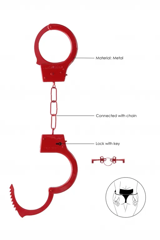 металлические наручники beginner's handcuffs в Новом Уренгое