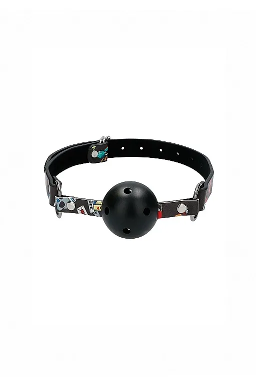 Кляп Breatheable Ball Gag Old School Tattoo Style