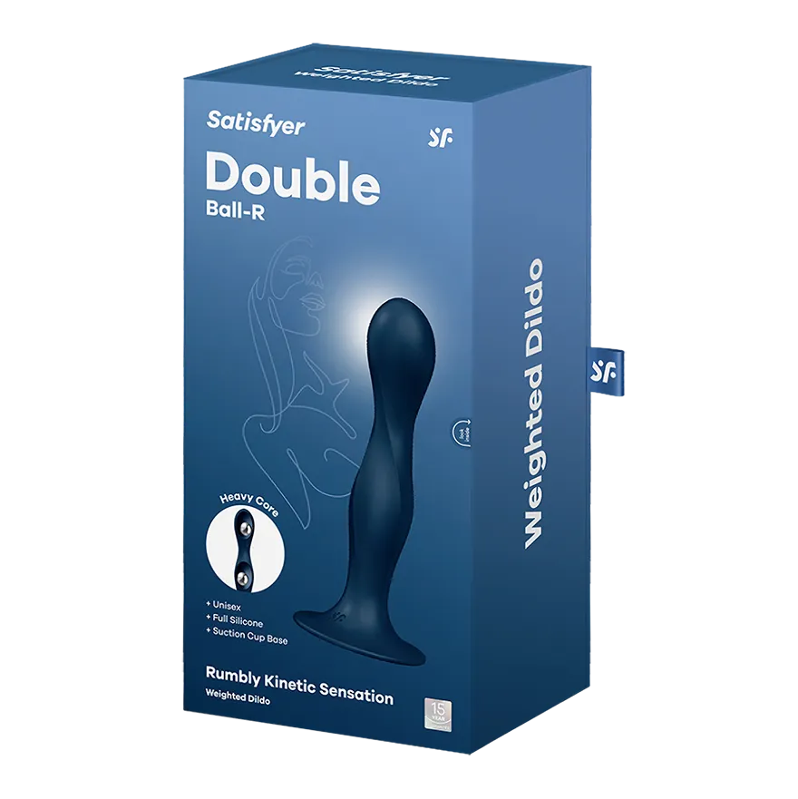 анальная пробка satisfyer double ball-r dark blue 048673sa в Новом Уренгое
