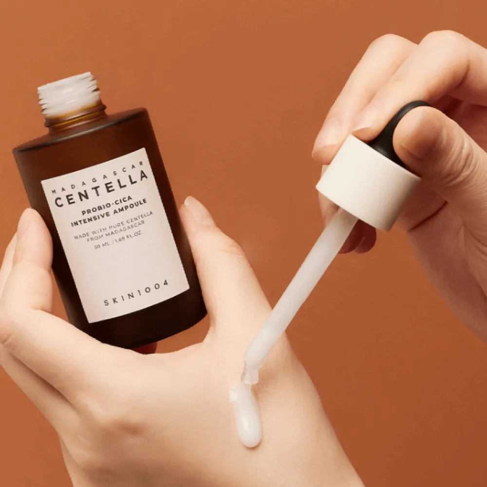 skin1004 madagascar centella probio-cica intensive ampoule, сыворотка с пробиотиками 50 мл в Новом Уренгое