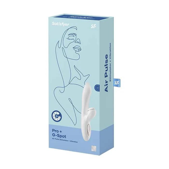 вибро-вакуумно-волновой стимулятор satisfyer pro & g-spot, белый в Новом Уренгое