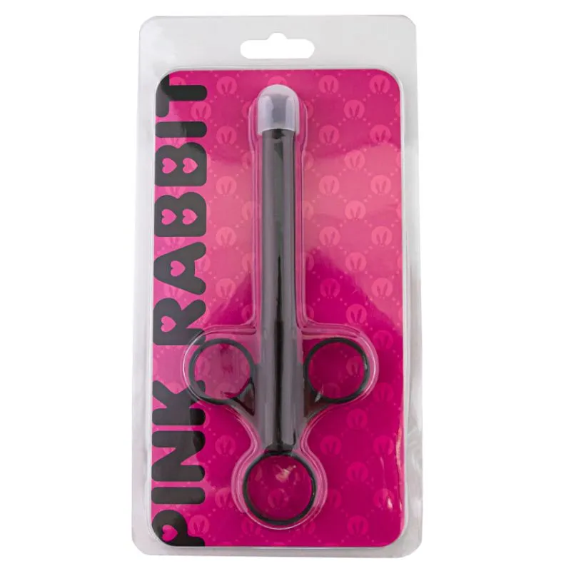 аппликатор для введения лубриканта pinkrabbit toyz, чёрный в Новом Уренгое