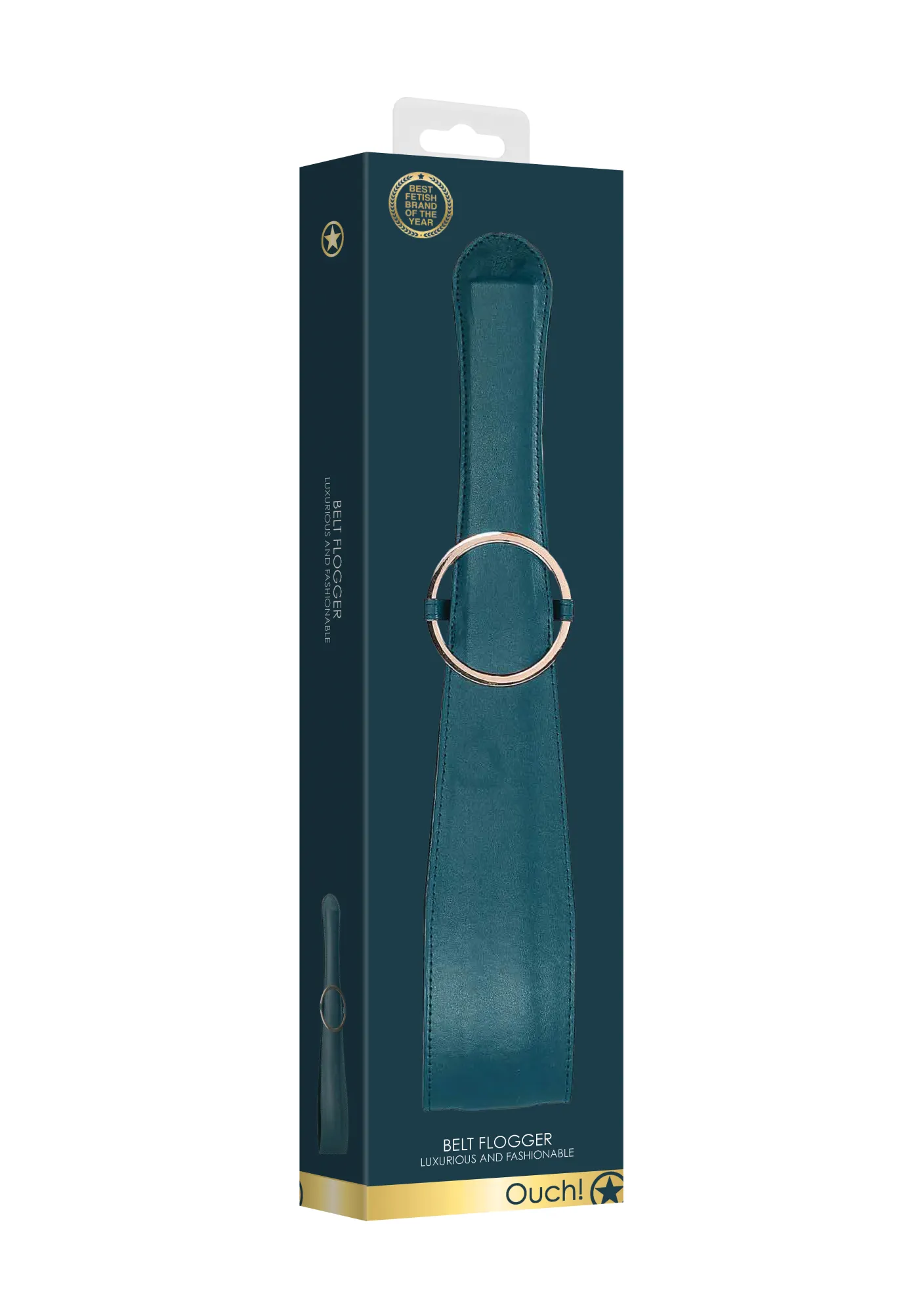 Шлепалка  Ouch Ouch! - Belt Flogger - Green