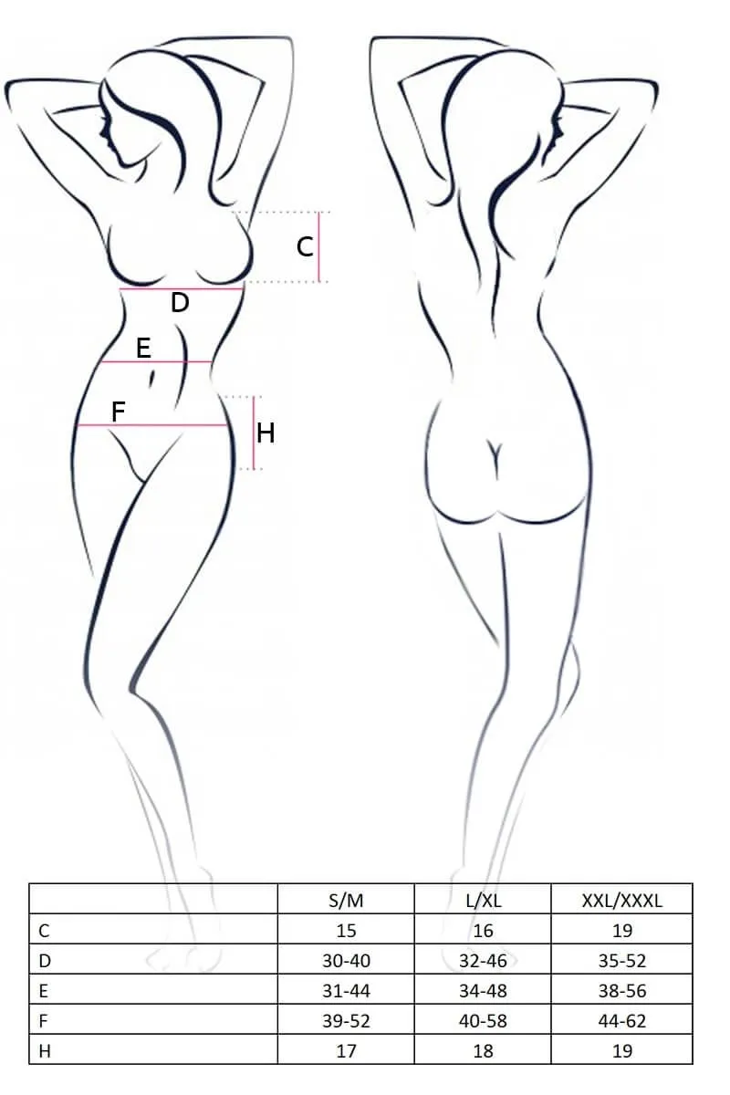 Эротическое комплект lapin rose penelope, xxl-xxxl в Новом Уренгое