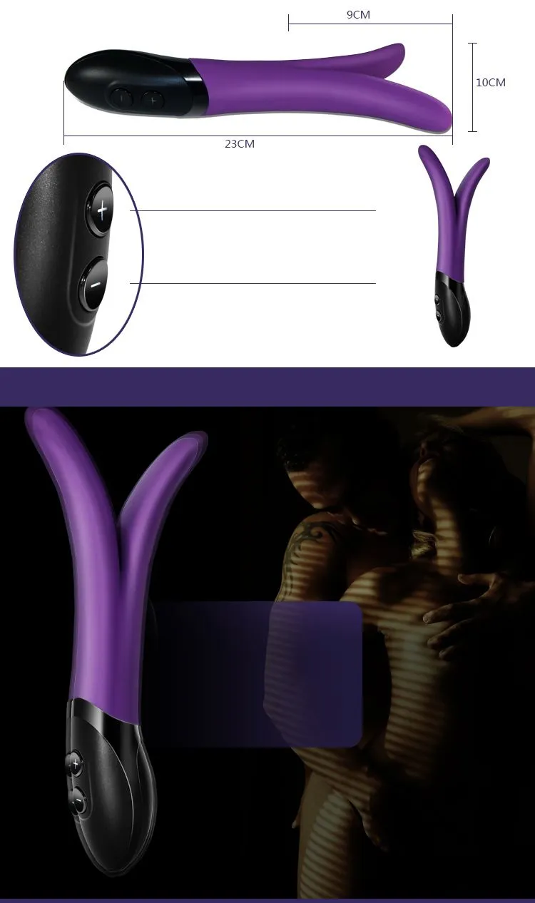 вибратор двойной lovetoy violet, фиолетовый в Новом Уренгое