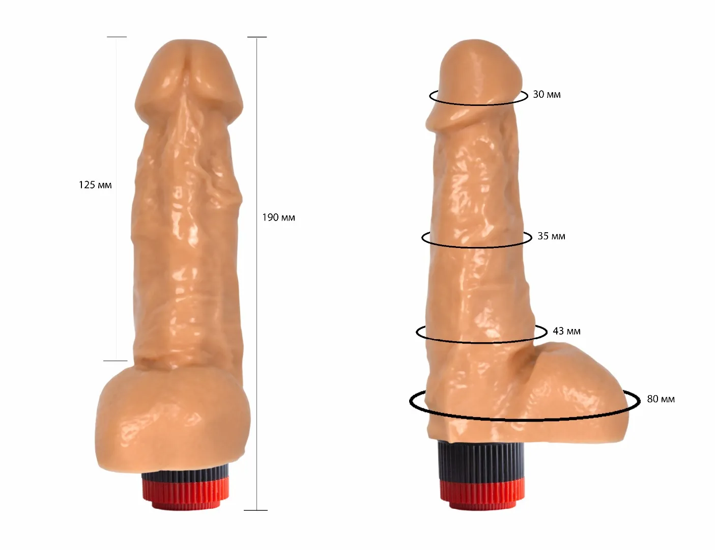 вибратор гелевый 111200ru в Новом Уренгое