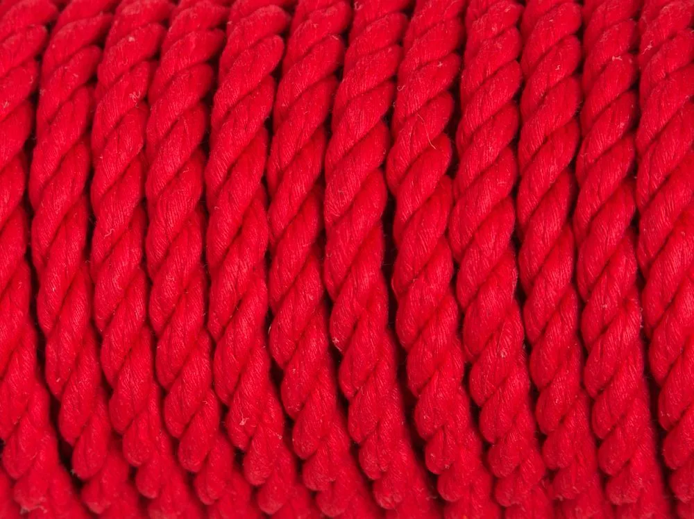 хлопковая веревка для шибари pinkrabbit красная, 20 м в Новом Уренгое