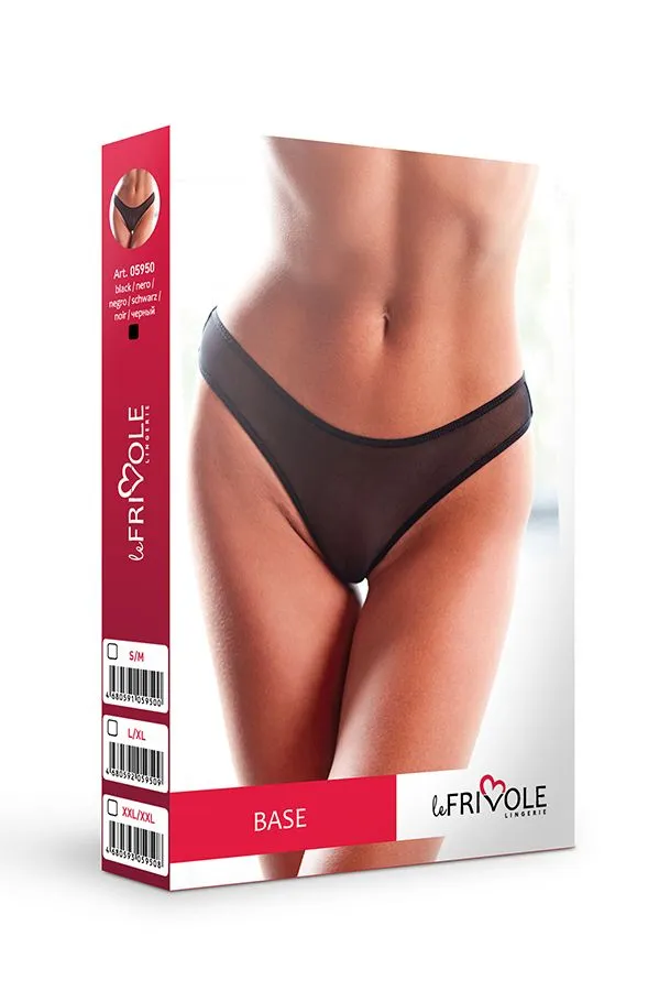 Эротическое базовые трусики стринги из сетки le frivole base в Новом Уренгое