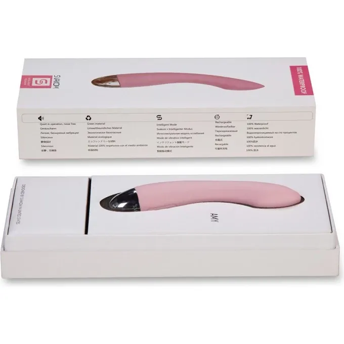 вибромассажёр svakom amy бледно-розовый  в Новом Уренгое