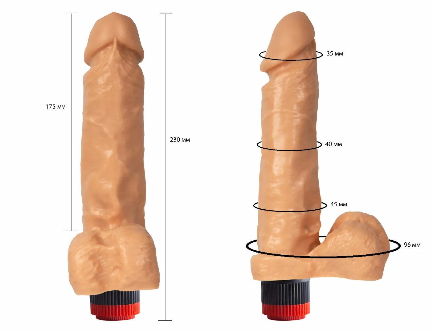 вибратор гелевый 111500ru в Новом Уренгое