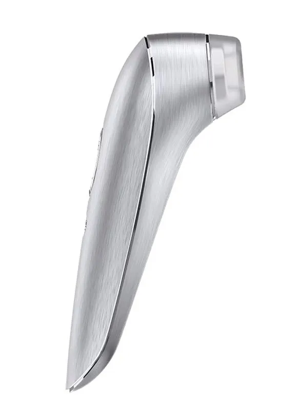 вибро-вакуумно-волновой стимулятор satisfyer high fashion, серебристый в Новом Уренгое