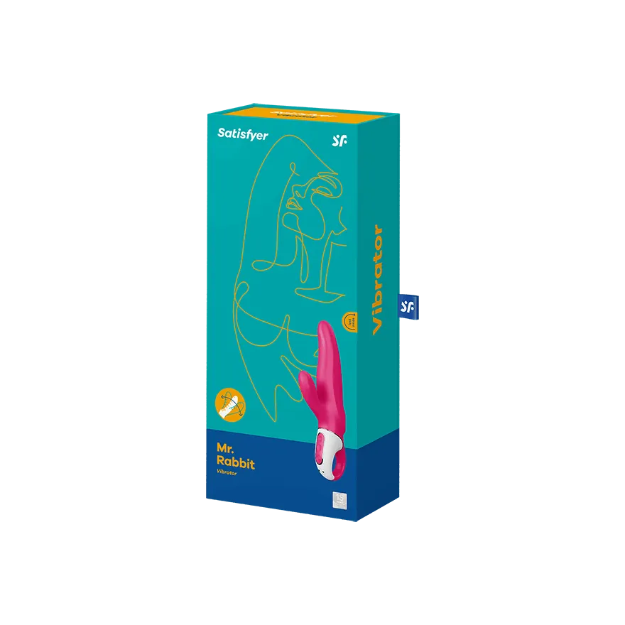 вибростимулятор satisfyer mr. rabbit, розовый в Новом Уренгое