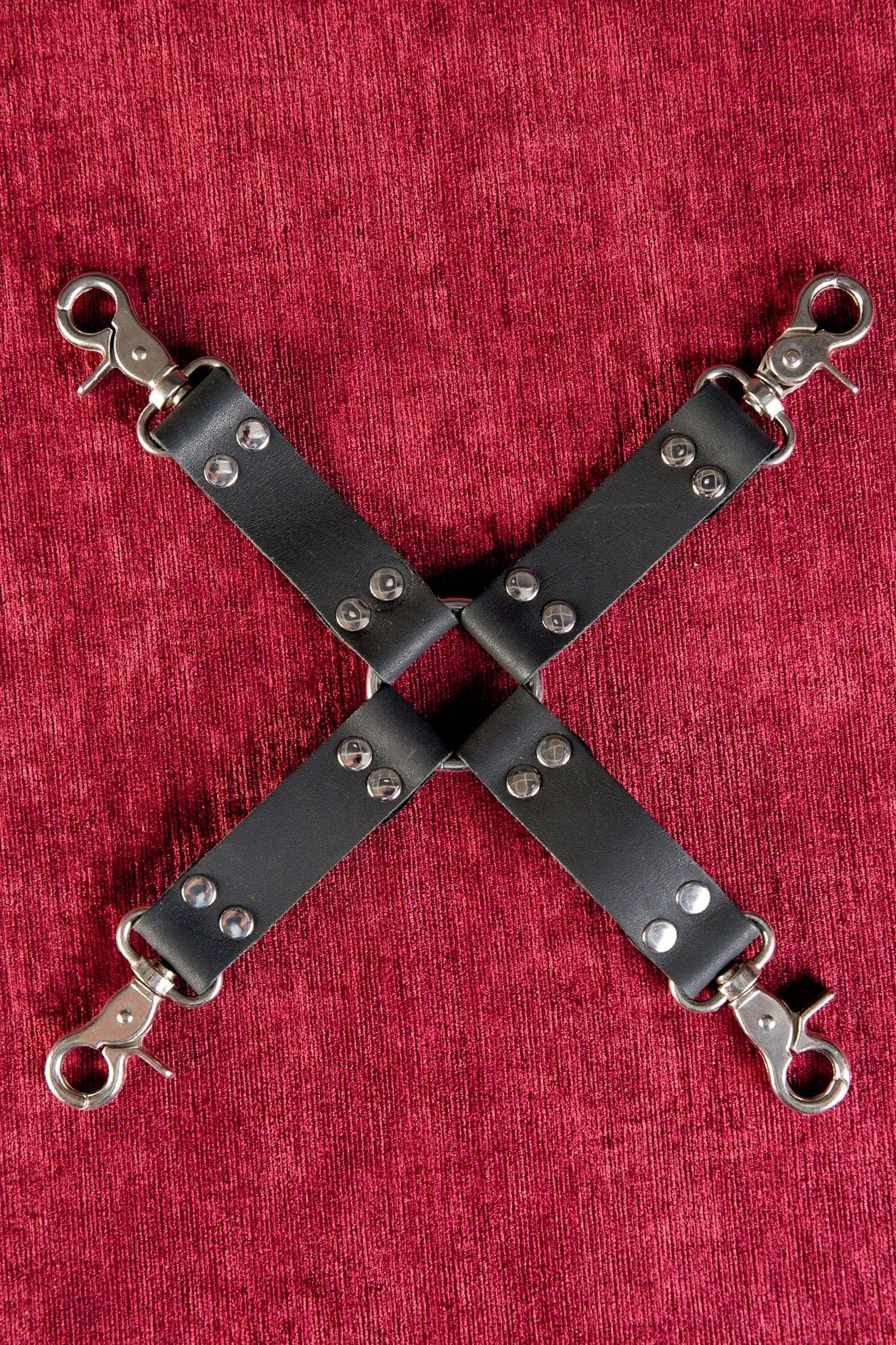 переходник бондажный toyfa theatre, кожанный, черный в Новом Уренгое