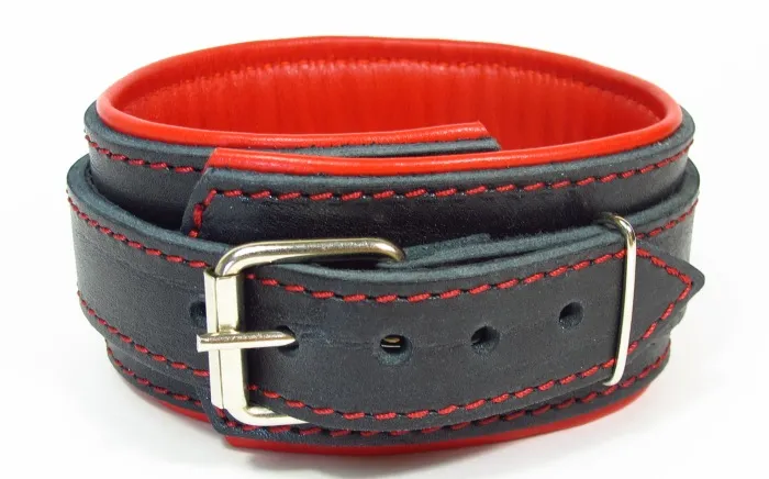 ошейник с красным подкладом  55036ars в Новом Уренгое