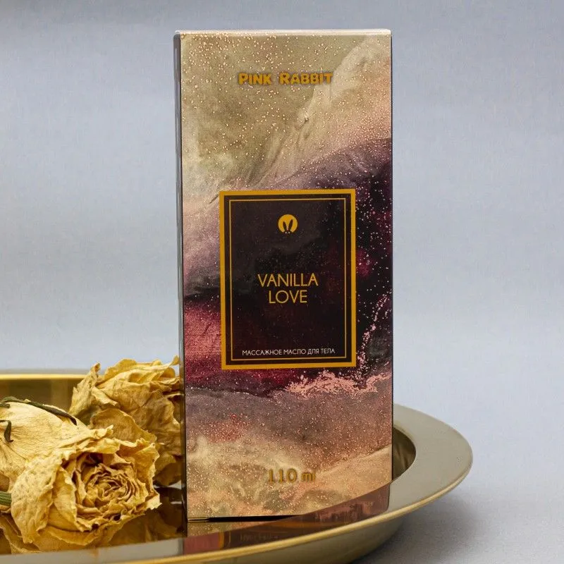 Масло массажное PinkRabbit, с феромонами, Vanilla Love 110 мл
