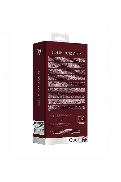 наручники (оковы, фиксаторы) luxury hand cuffs в Новом Уренгое