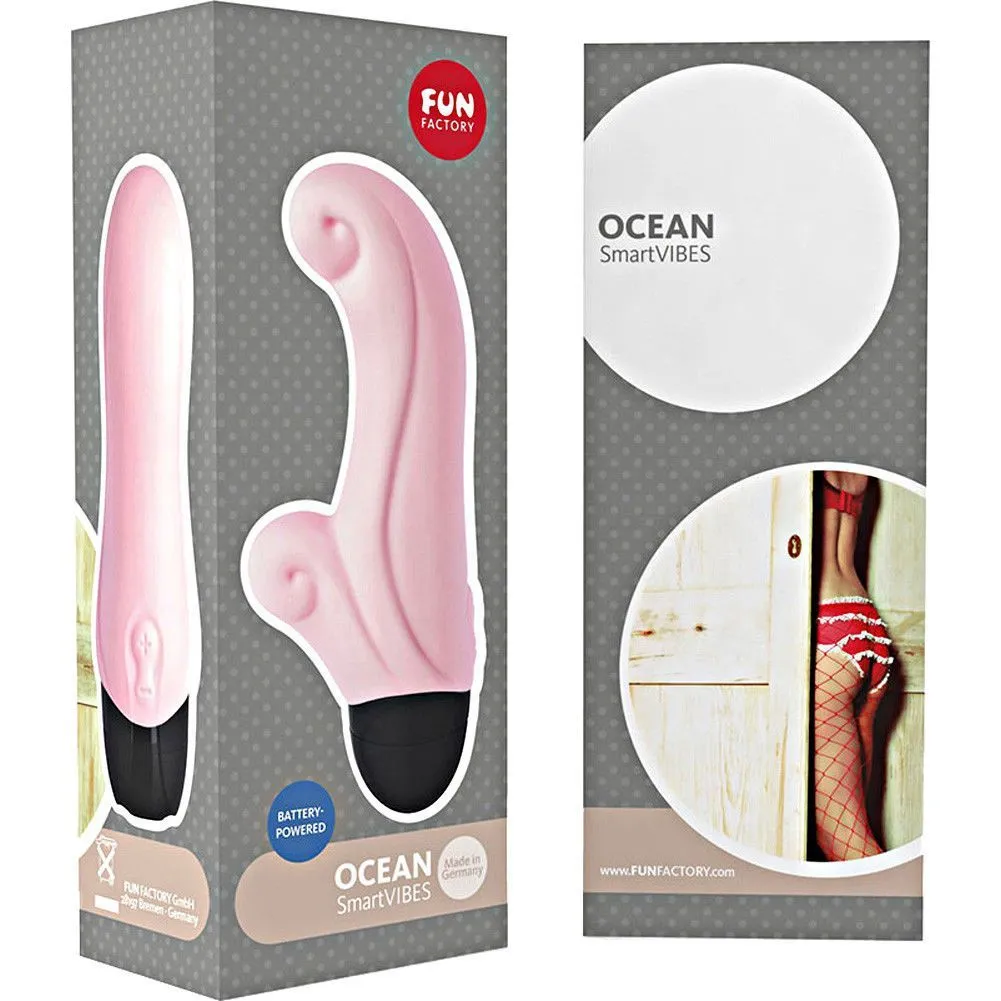 вибратор fun factory ocean, нежно-розовый в Новом Уренгое