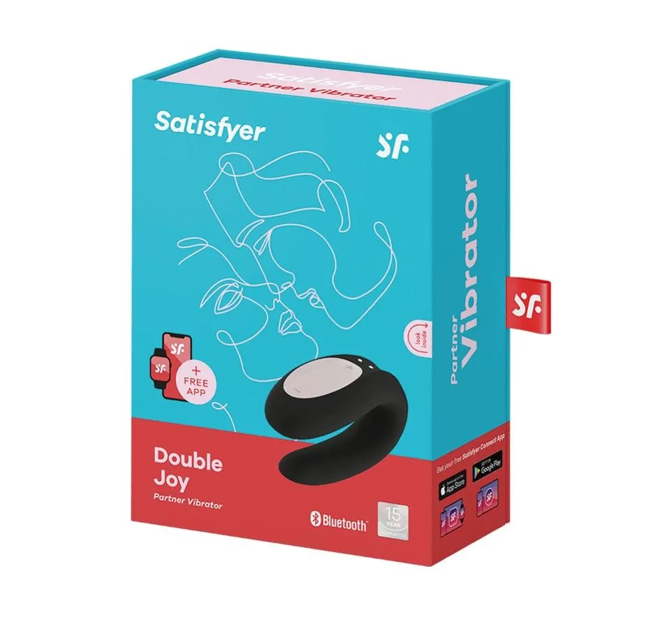 универсальный массажер для пар satisfyer double joy, черный в Новом Уренгое