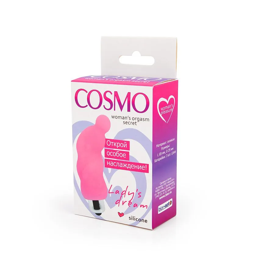 мини-вибратор cosmo, розовый в Новом Уренгое