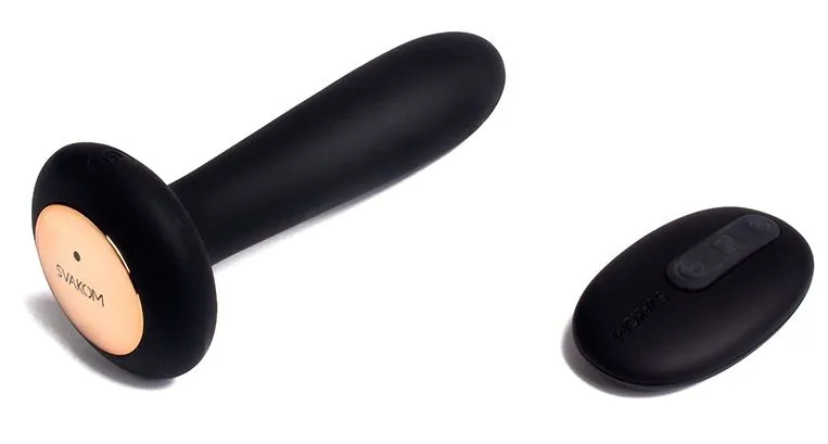 анальная пробка с подогревом svakom primo, чёрный в Новом Уренгое