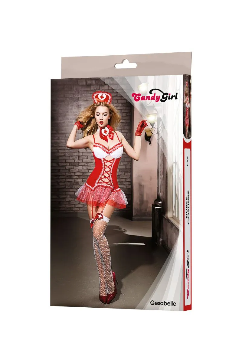 Эротическое костюм медсестры candy girl gesabelle в Новом Уренгое