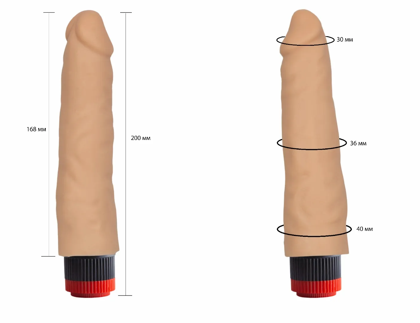 вибратор гелевый 117100ru в Новом Уренгое