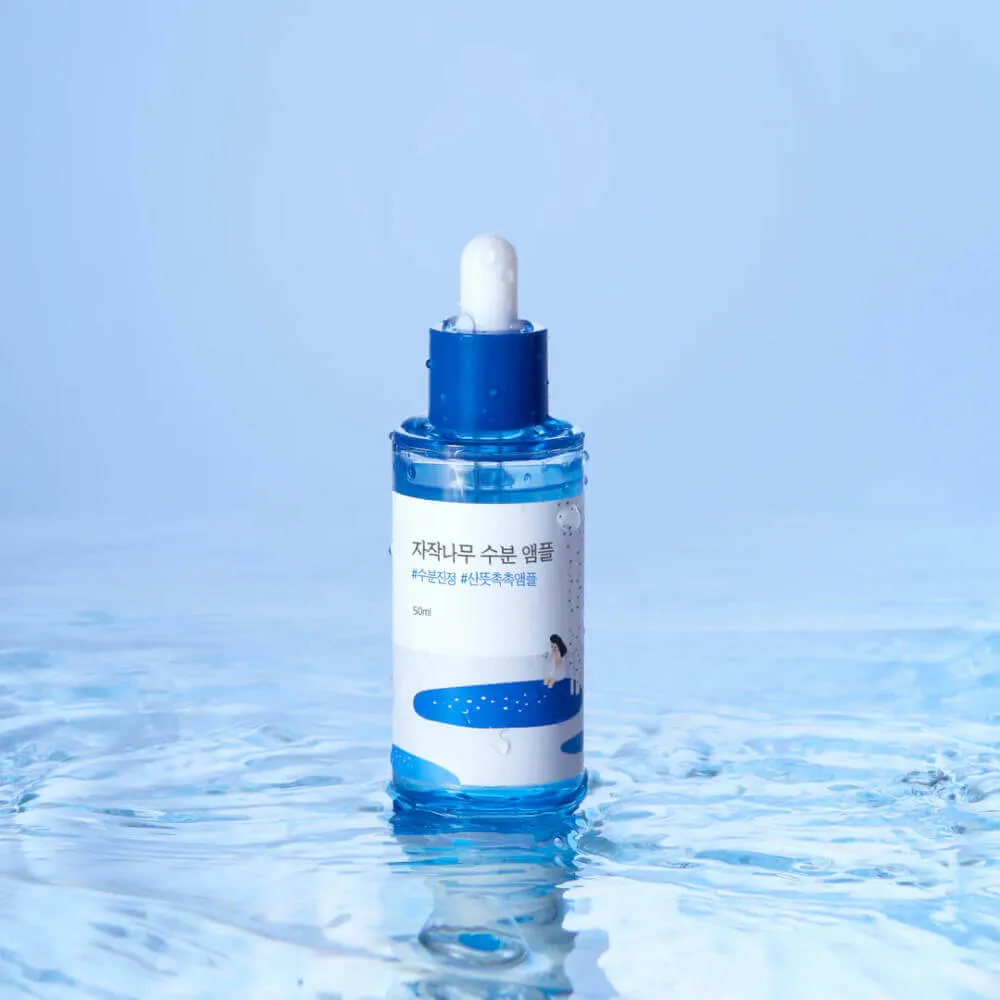 round lab birch juice moisturizing ampoule, липосомальная ампула для интенсивного увлажнения 50 мл в Новом Уренгое