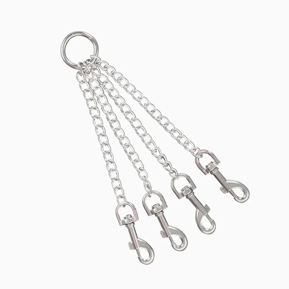 крест из цепи, с карабинами, 35 см в Новом Уренгое