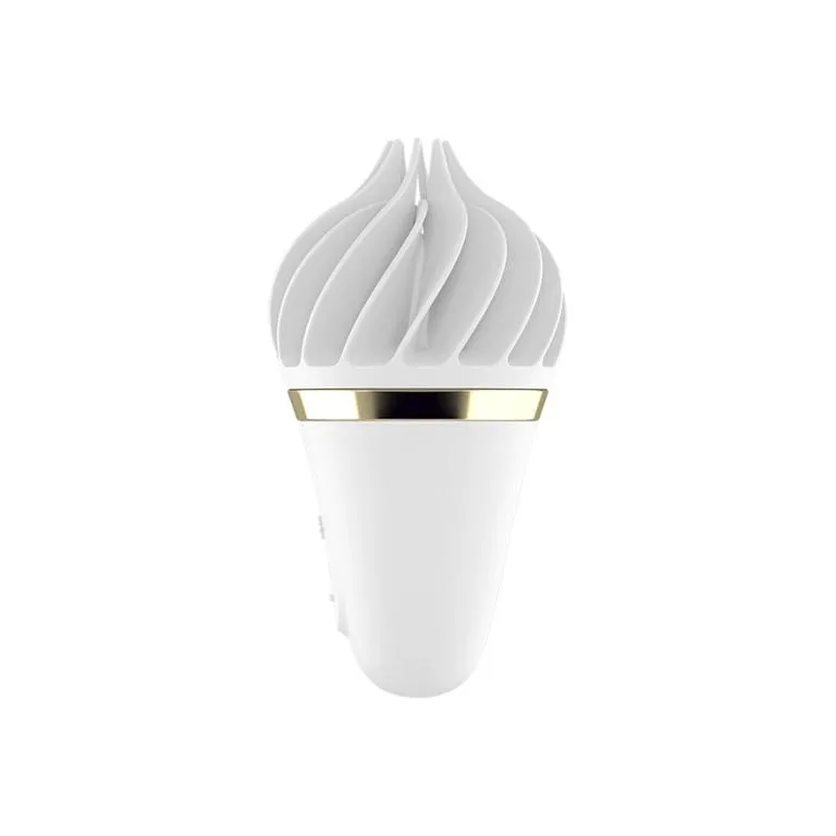 мини стимулятор sweet treat - белый с золотым в Новом Уренгое